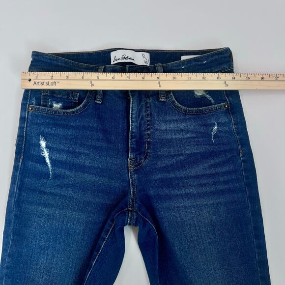 Sam Edelman Women's High Rise Slim Straight Ankle Shoreline Jeans Size 26 - Picture 12 of 14